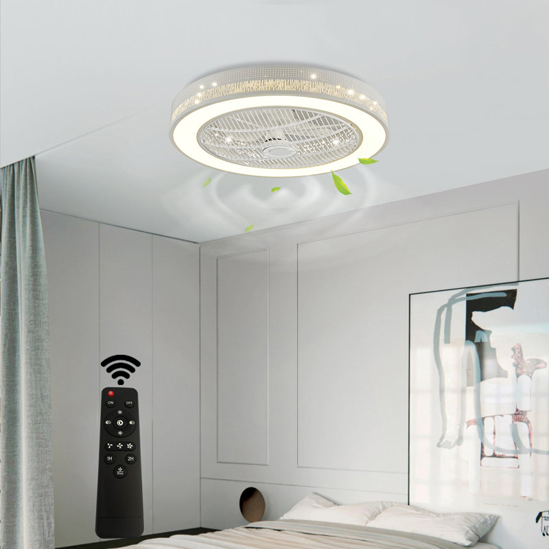 Ivy Bronx Downe 22'' Ceiling Fan with LED Lights & Reviews Wayfair